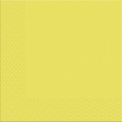 СерветкиМарго3-шарові 33 х 33 см18 штук жовті