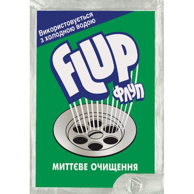 Порошок для очищення трубFlup для холодної води60 г