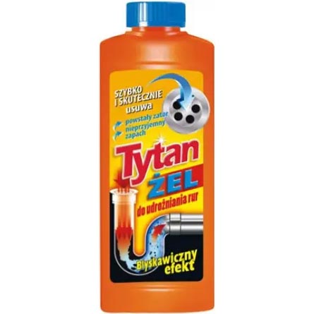 Засіб для очищення трубTytan гель500 мл