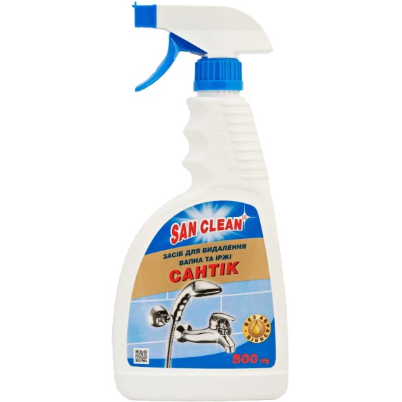Засіб для видалення іржі, водного каменюСантік500 мл