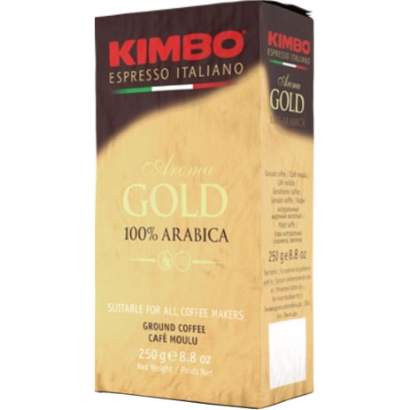 Кава меленаKimboAroma Gold Arabica250 г