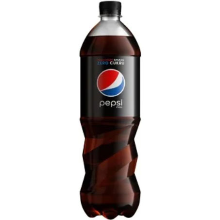 Напій газований</br>Pepsi black</br>ПЕТ-пластик</br>1 л
