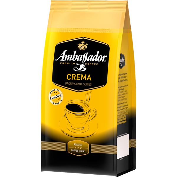 Кава в зернахAmbassador CREMA1 кг