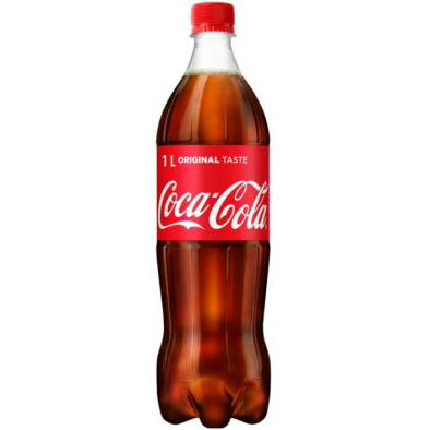 Напій газований</br>Coca-Cola</br>ПЕТ-пластик</br>1 л