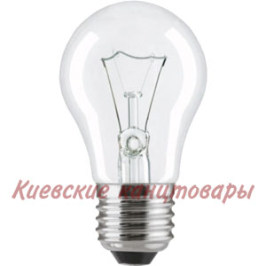 ЛампанакаливанияE27, 60 Втпрозрачная