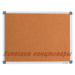 Доска пробковаяBuromax45 x 60 смалюминиевая рамка