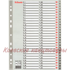 Разделители  1-54 Esselteцветные