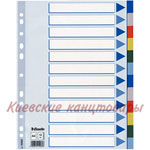 Разделители  1-12 Esselteцветные