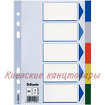 Разделители  A5 1-5 Esselteцветные 