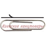 Скрепки круглые загнутые 28 мм 100 шт