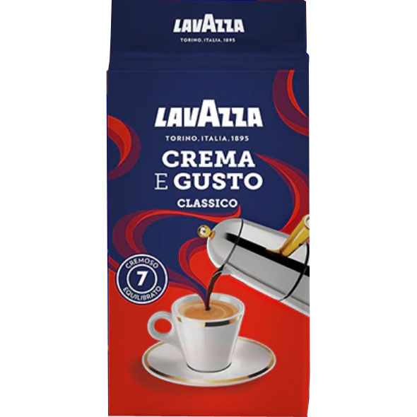 Кава меленаLavazzaCrema&Gusto250 г