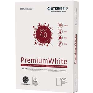 Эко-бумагаSTEINBEIS PremiumWhiteА4  80 г/м2500 листов
