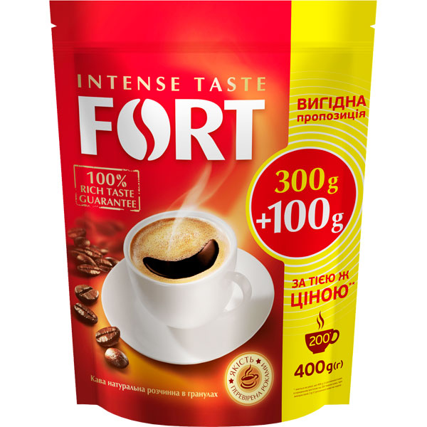 Кава розчиннаFortпакет400 г